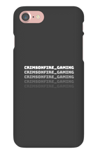 iPhone Case (White Text/Black Case)