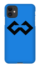 Cereal_Wars iPhone Phone Case (Black Out Logo)
