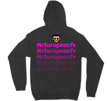 MrEuropeanTv hoodie-Logo on back