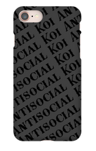 Antisocialkoi Iphone case
