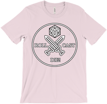 Roll Cast Die! (standard light color) T-Shirts