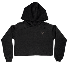 women's cropped Stag hoodie