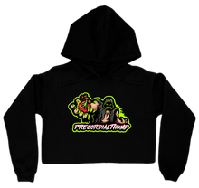 woman's cropped hoodie