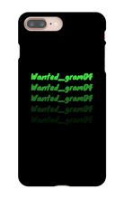 wanted_gram04 iPhone Phone Cases