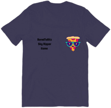 Pizza Time Podcasts 🍕  Tee (back)
