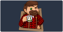 dadcraft73 XXL Gaming Mousepad
