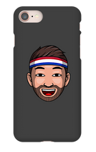 Sweaty Steve iPhone Case (Clean Theme)