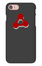 Schnitzeltoast iPhone Cases Logo rot
