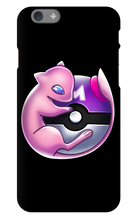 Mew on Master Ball iPhone Case