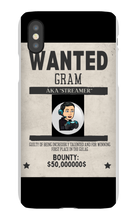 wanted_gram04 iPhone Phone Cases