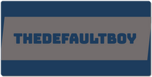 thedefaultboy XXL Gaming Mousepad