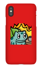 This Is Fine Bulbasaur iPhone Phone Cases