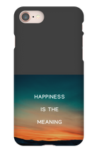Happiness is the meaning iPhone Cases
