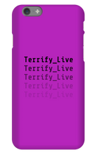 terrify_live iPhone Phone Cases