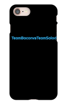 teambaconvsteamsalad iPhone Phone Cases