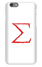 Signature Greek EpsilonDevil iPhone Case