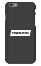 PowerBat395 iPhone Phone Case Black