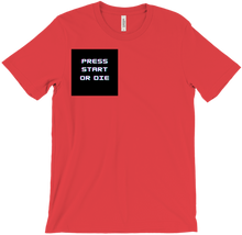 press start or die t-shirt