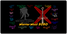 Warrior Week Heroes XXL Mousepad. ***Supports WWP