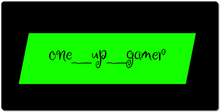 one_up_gamer XXL Gaming Mousepad