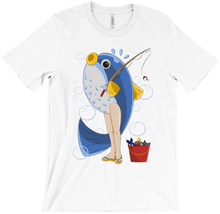 bell_e_krow  Peixcador T-Shirts