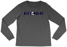 Bio Forever Long Sleeve - Black on Black Text