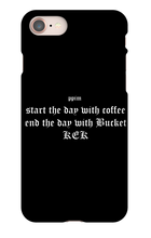 Coffee and Buckets iPhone Phone Case