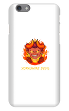 Devil Yellow iPhone Cases