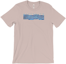blue swirls shirt