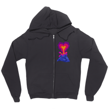 Volcano Luv Zip Up Hoodie