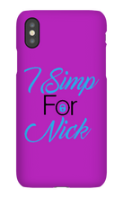 I Simp for Nick iPhone Style