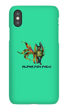 Alpha Fox Pack (Green/Blue) iPhone Phone Case