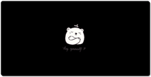Leafbear Hug Yourself XXL Gaming Mousepad