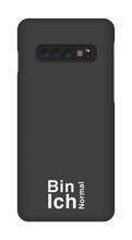 Bin ich Normal Samsung Cases Dunkel Unten