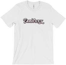 T-Shirt | Dendroxx Schriftzug Pink-Weiß