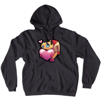 LOVE FISH PULL OVER HOODIE