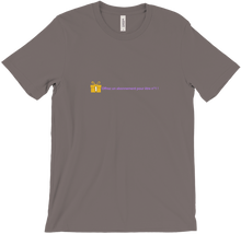 T-shirt "offrez un abonnement" - Homme