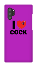I ❤️ Cock Samsung Phone Cases