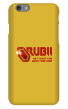 Rubii iPhone Phone Cases (red logo)