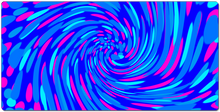 Wild Berry Blast Swirl XXL Gaming Mousepad
