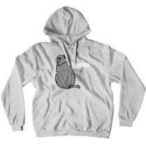 Nylon Monkey text Hoodies (No-Zip/Pullover)