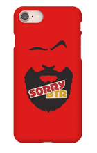 s0rrybtr iPhone Phone Cases