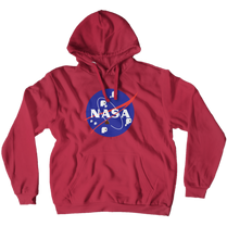 shortr0 nasa Hoodies (No-Zip/Pullover)