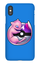 Mew on Master Ball iPhone Case
