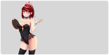 Bunny Cerise XXL Gaming Mousepad