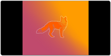 Scrrambled Fox XXL Mousepad