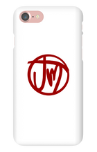 Jonah Moore iPhone Phone Cases (Red Logo)