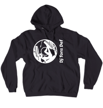 Girl with a Dj clock Hoodie