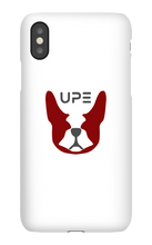 BU UPE Gray Letters iPhone Case