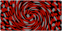 Red and Black swirl XXL Gaming Mousepad